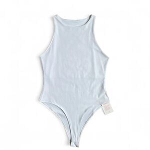 White Sleeveless Bodysuit Women’s Medium